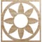 Ekena Millwork Blume Wood Fretwork Pierced Ceiling Medallion, Red Oak, 20"OD x 7"ID x 3/8"T CMWP20X20X0375BLRO - alternate 1
